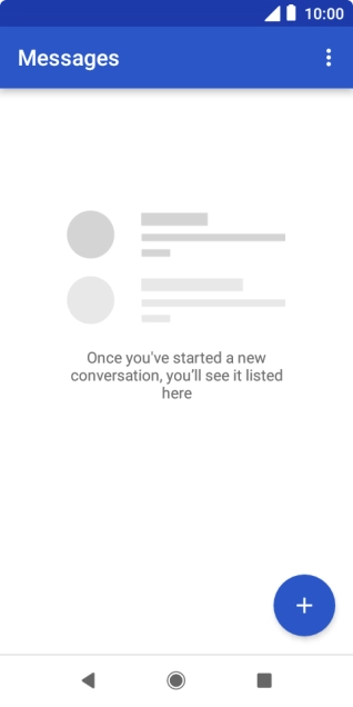 Press the new message icon.