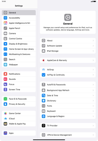 Press Face ID & Passcode.