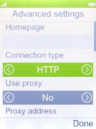 Select HTTP.