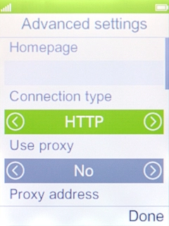 Select HTTP.