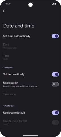 Slide your finger upwards starting from the bottom of the screen to return to the home screen.