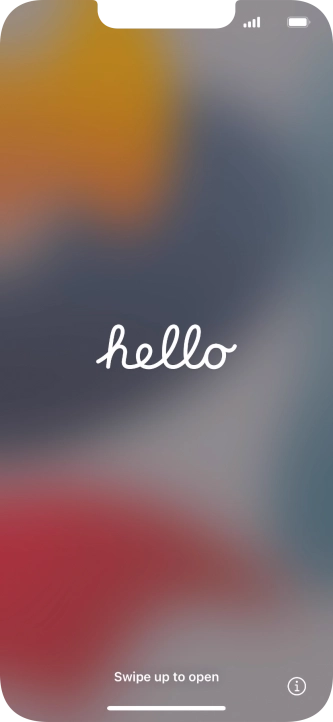 Slide your finger upwards starting from the bottom of the screen. Slide your finger upwards starting from the bottom of the screen.
