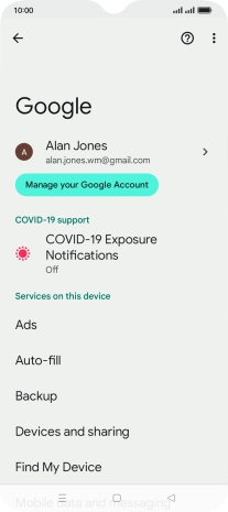 Press Find My Device. Press Find My Device.