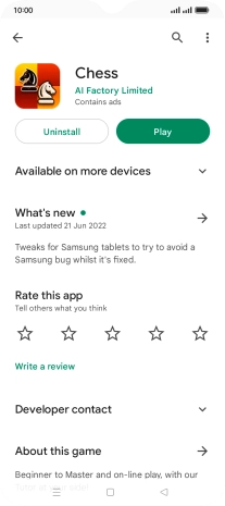 Press Uninstall. Press Uninstall.