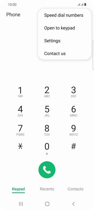 Press Settings. Press Settings.