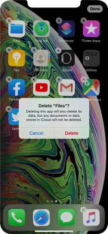 Press Delete. Press Delete.