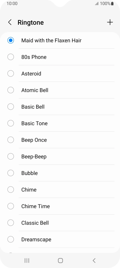 Press the Home key to return to the home screen. Press the Home key to return to the home screen.