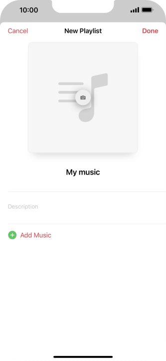Press Add Music.