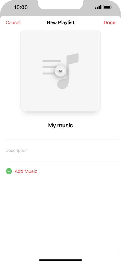 Press Add Music.