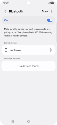 Press the Home key to return to the home screen. Press the Home key to return to the home screen.