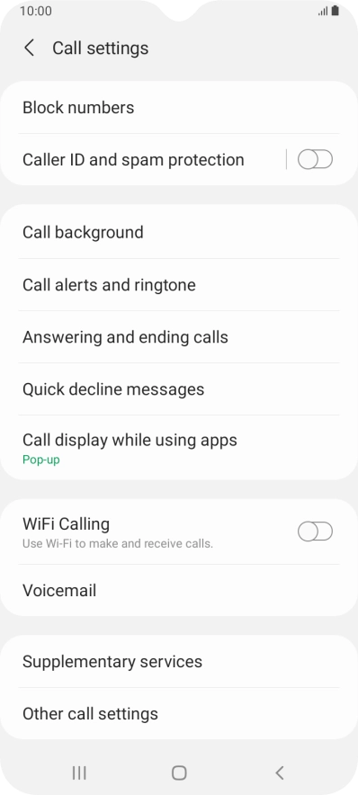 Press Voicemail.
