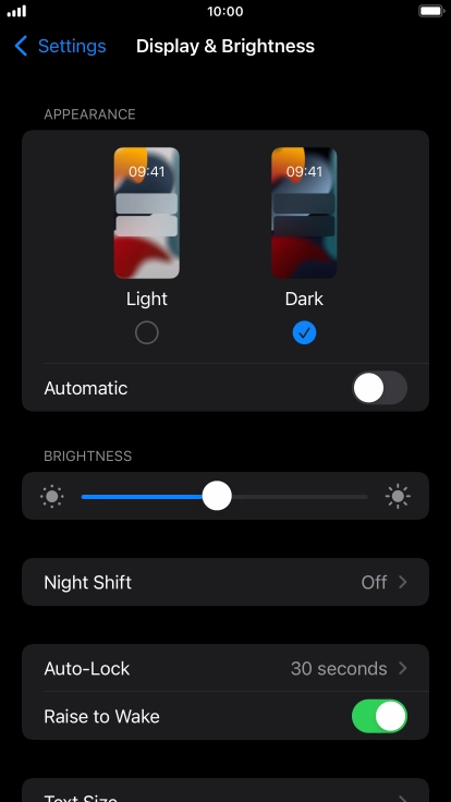 Press the indicator next to Press the indicator next to