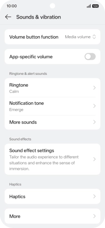 Press Ringtone.
