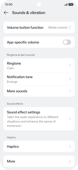 Press Ringtone.