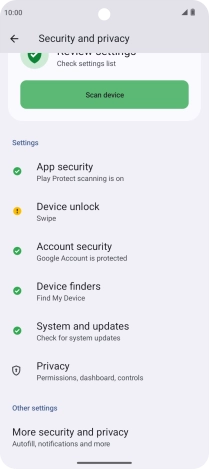 Press More security and privacy. Press More security and privacy.