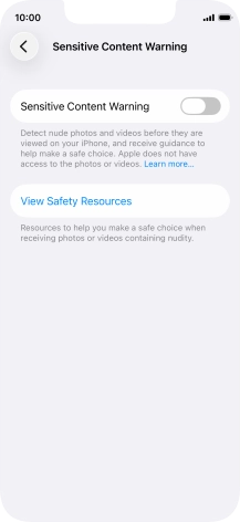 Press the indicator next to Press the indicator next to