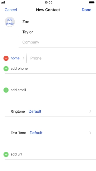 Press Phone and key in the required phone number. Press Phone and key in the required phone number.