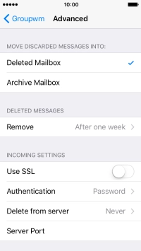 Press Authentication.