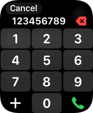 Key in the required number and press the call icon. Key in the required number and press the call icon.
