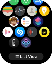 Press the Digital Crown to return to the home screen. Press the Digital Crown to return to the home screen.