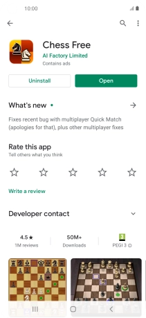 Press Uninstall. Press Uninstall.