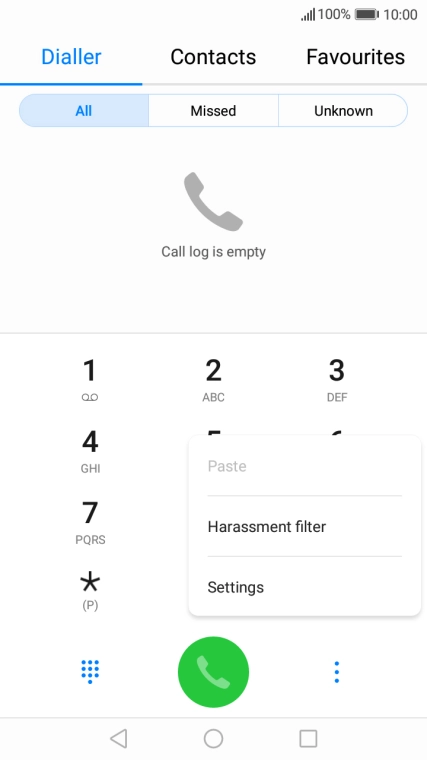 Press Settings. Press Settings.