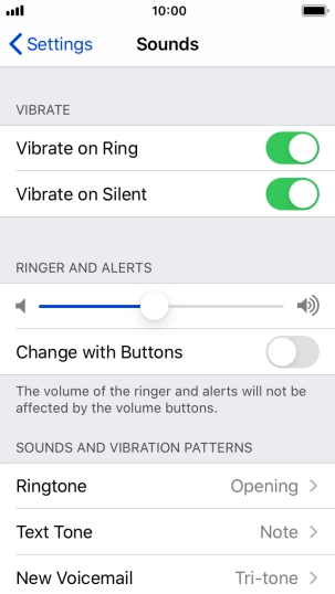 Press Ringtone.
