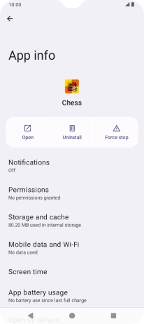 Press Storage and cache. Press Storage and cache.