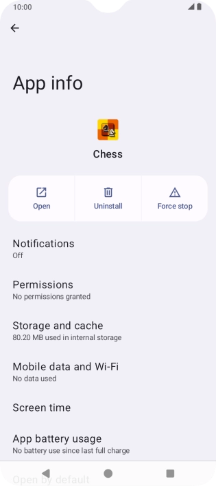 Press Storage and cache. Press Storage and cache.