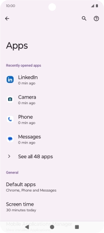 Press See all apps.