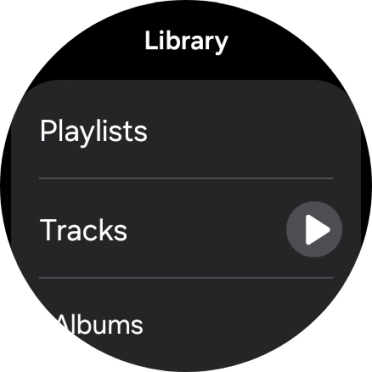 Press Tracks.