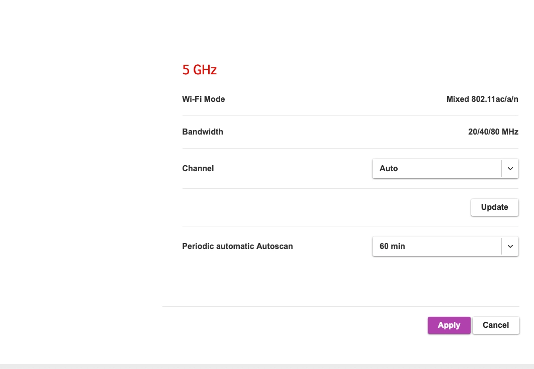 Click the drop down list next to 