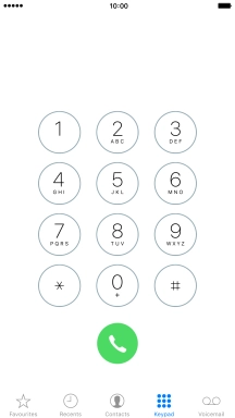 Press Keypad.