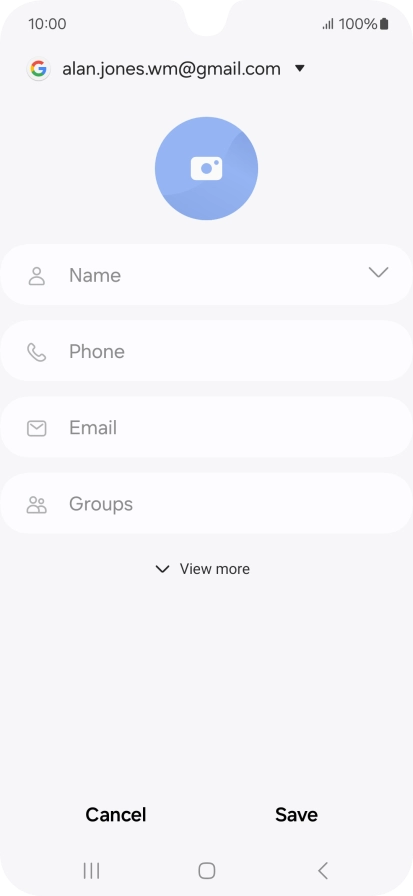 Press Name and key in the required name. Press Name and key in the required name.
