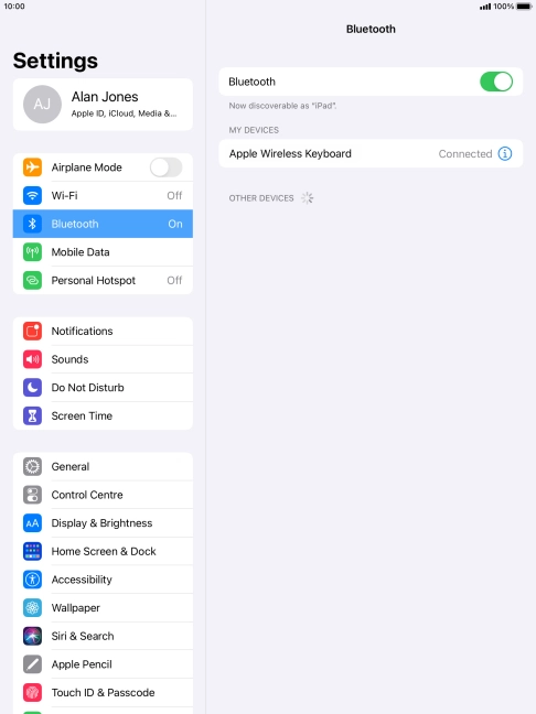Press the Home key to return to the home screen. Press the Home key to return to the home screen.