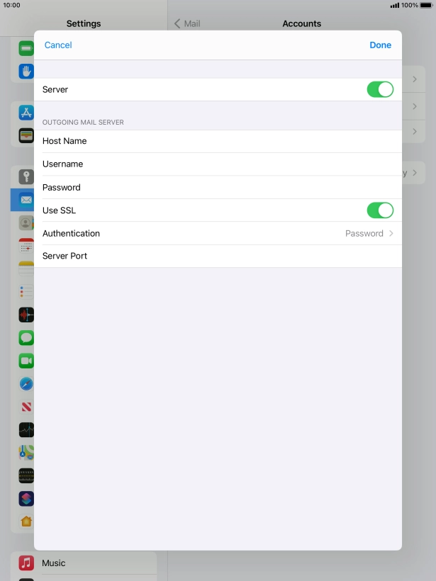 Press the indicator next to Press the indicator next to