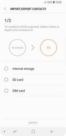 Press SIM card.