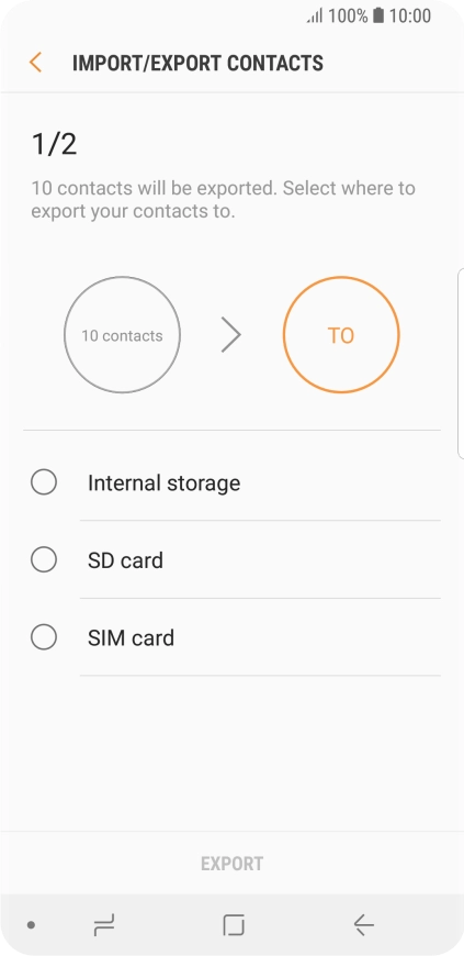 Press SIM card.