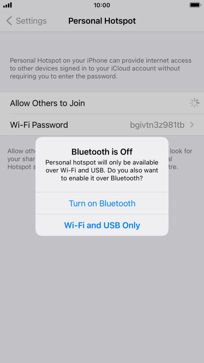 If Wi-Fi is turned on, press Wi-Fi and USB Only. If Wi-Fi is turned on, press Wi-Fi and USB Only.