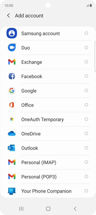 Press Personal (IMAP).