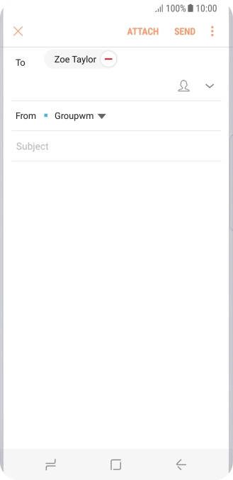 Press Subject and key in the required subject. Press Subject and key in the required subject.