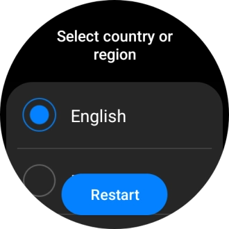Press Restart.