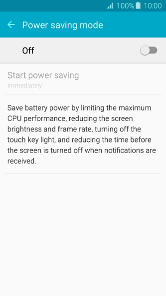 Press the indicator to turn on the function.