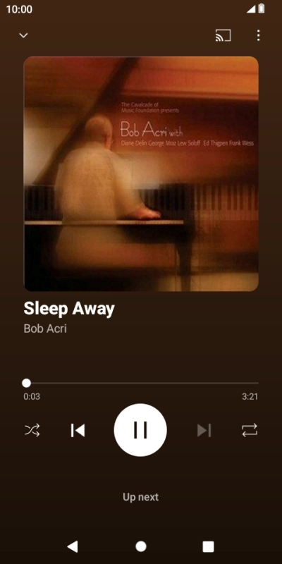 Press arrow right to go to the next audio file. Press arrow right to go to the next audio file.