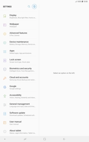 Press Cloud and accounts. Press Cloud and accounts.