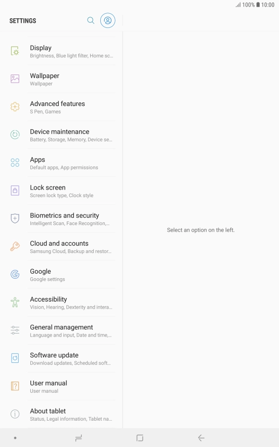 Press Cloud and accounts. Press Cloud and accounts.