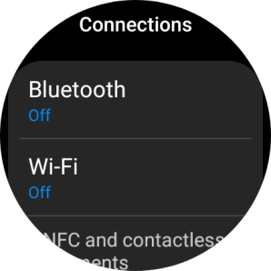 Press Wi-Fi. Press Wi-Fi.