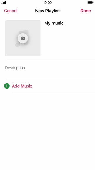 Press Add Music.