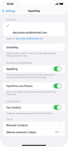 Press SharePlay.