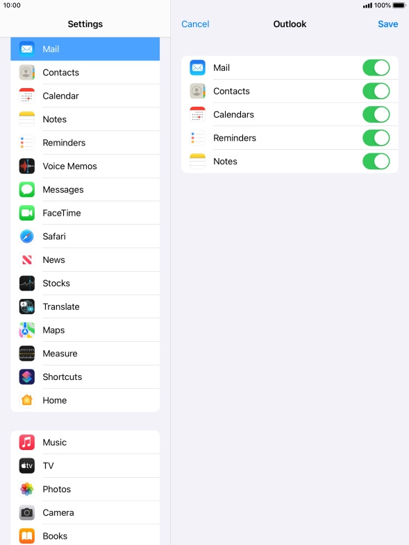 If this screen is displayed, you email account has been recognised and set up automatically. Follow the instructions on the screen to key in more information and finish setting up your tablet. If this screen is displayed, you email account has been recognised and set up automatically. Follow the instructions on the screen to key in more information and finish setting up your tablet.